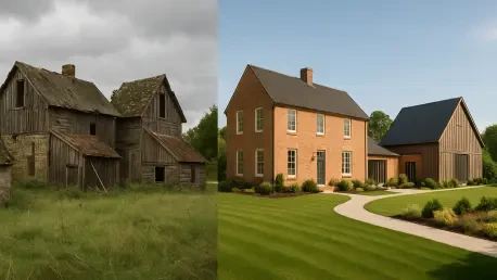 Milton Farm Steading Transformed Into Modern Homes