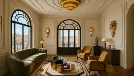 Art Deco Charm Transforms Madrid Apartment into Stylish Haven