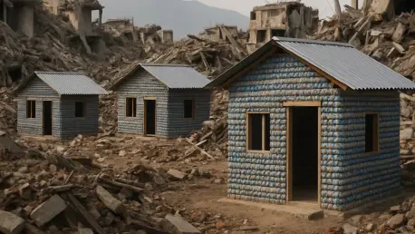 Nigerians Build Earthquake-Proof Homes from Plastic Bottles