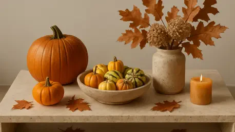 Joanna Gaines’ Travertine Tables Redefine Fall Decor