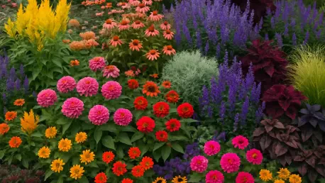 Flower Bed Trends for 2026: Nostalgic Colors and Bold Designs