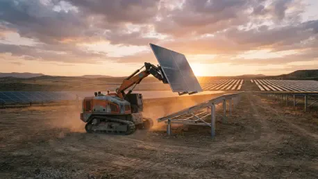 How Are AI Robots Transforming Solar Farm Construction?