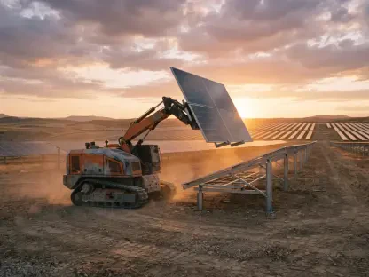 How Are AI Robots Transforming Solar Farm Construction?